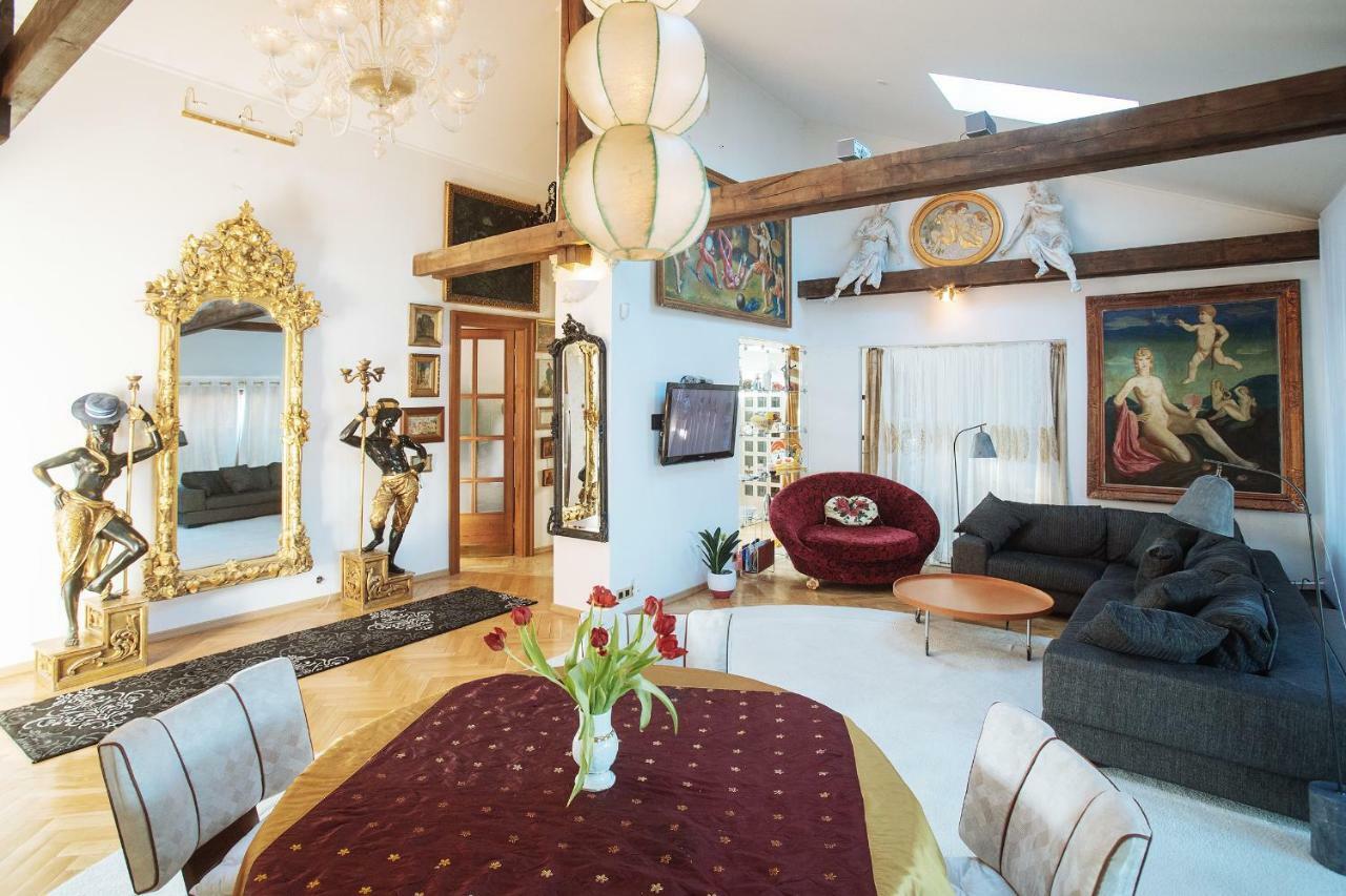 Unique Luxury Loft With Terrace In Old Town Praga Exterior foto