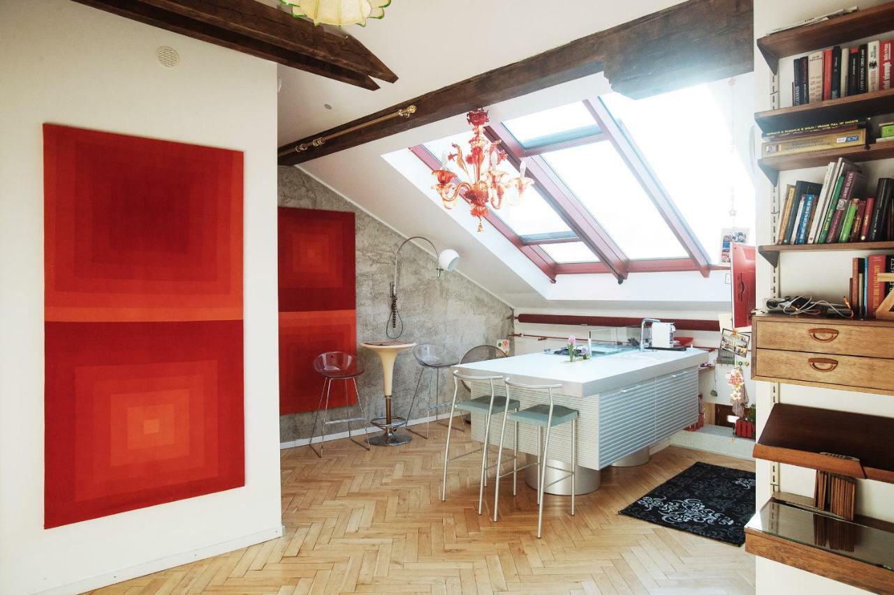 Unique Luxury Loft With Terrace In Old Town Praga Exterior foto
