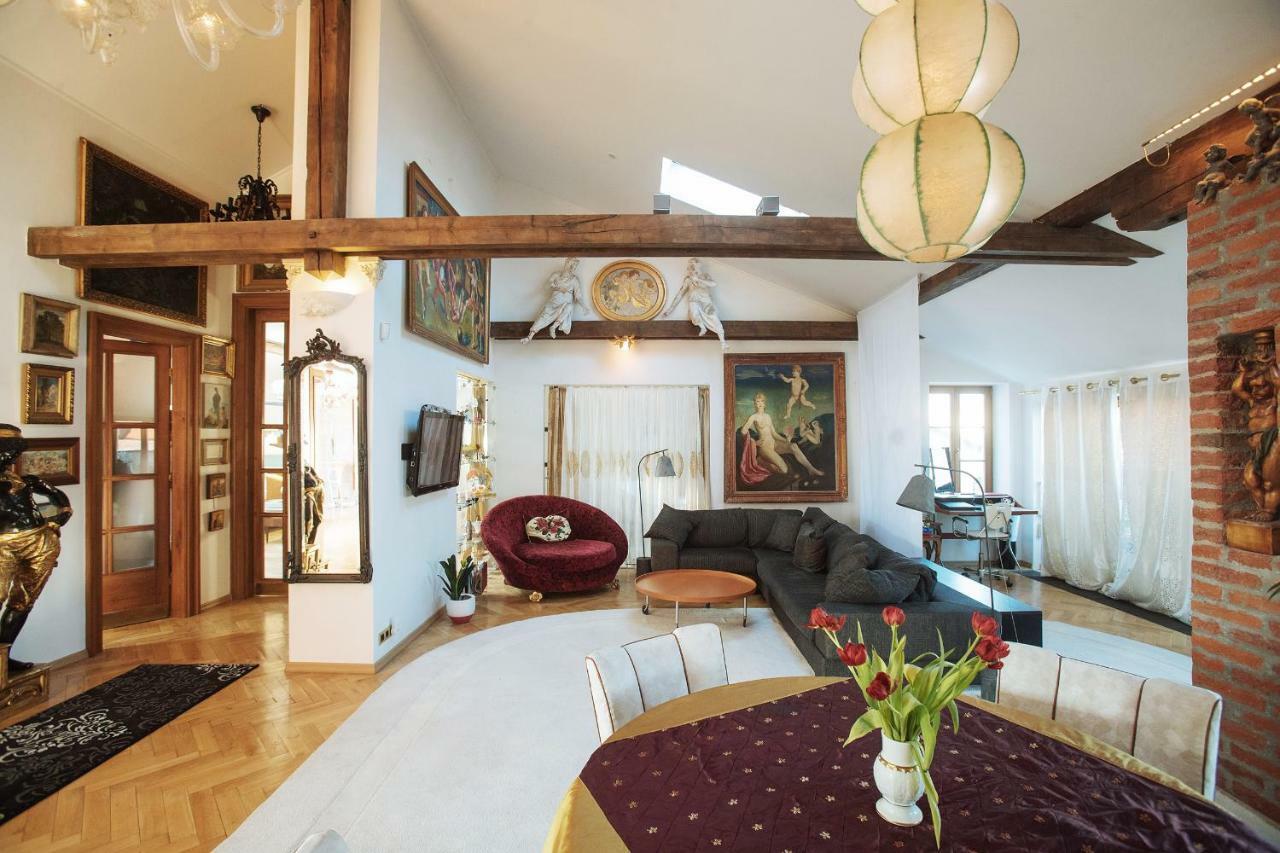 Unique Luxury Loft With Terrace In Old Town Praga Exterior foto