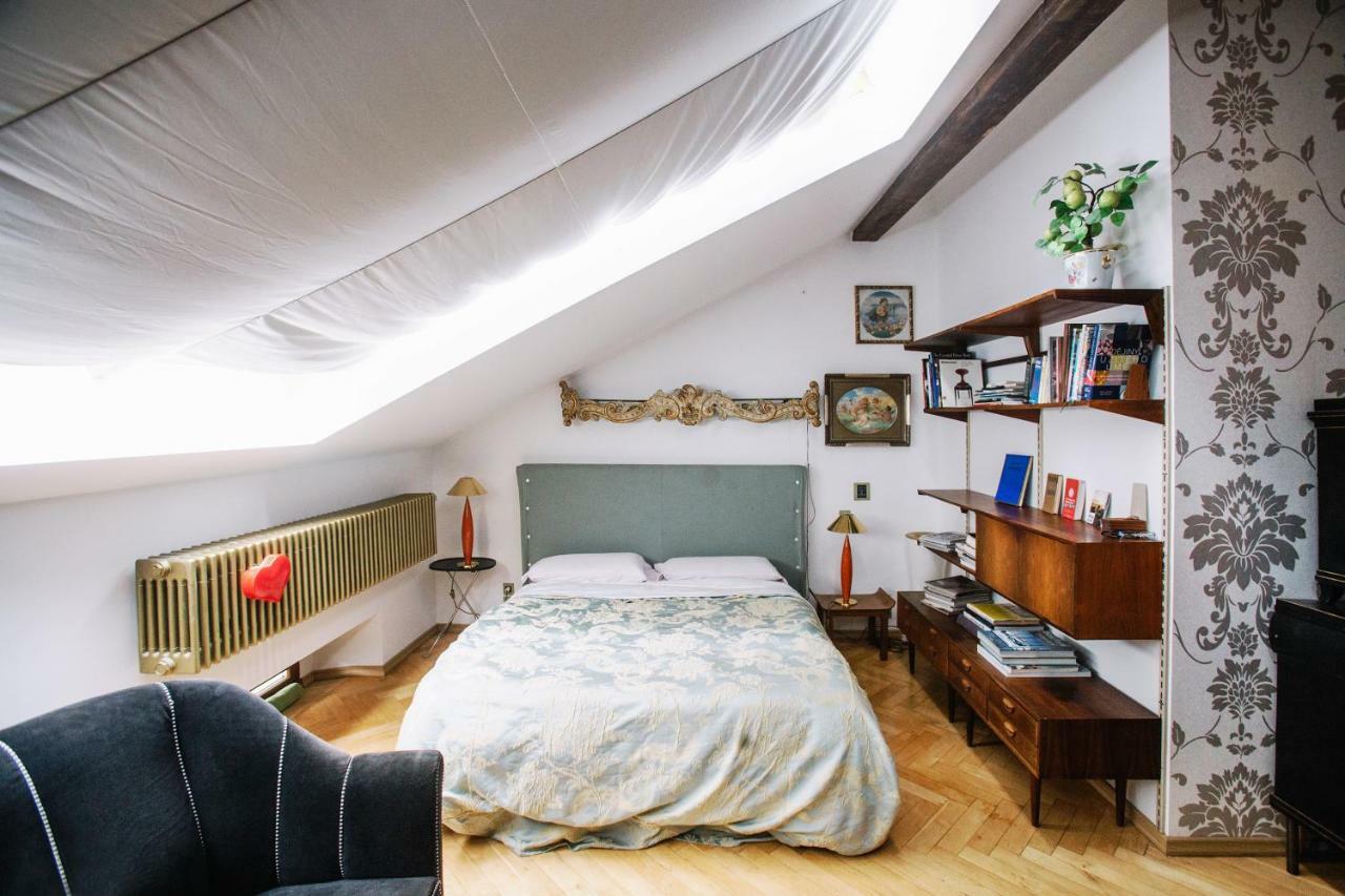 Unique Luxury Loft With Terrace In Old Town Praga Exterior foto